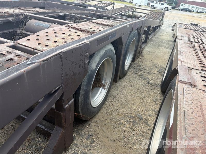 JM Trailer S114 T/A 3 Car Open Car Carrier Trailer Semirimorchi per il trasporto di veicoli