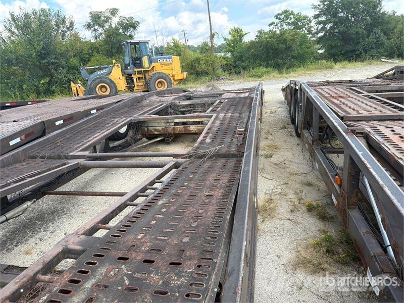 JM Trailer S114 T/A 3 Car Open Car Carrier Trailer Semirimorchi per il trasporto di veicoli