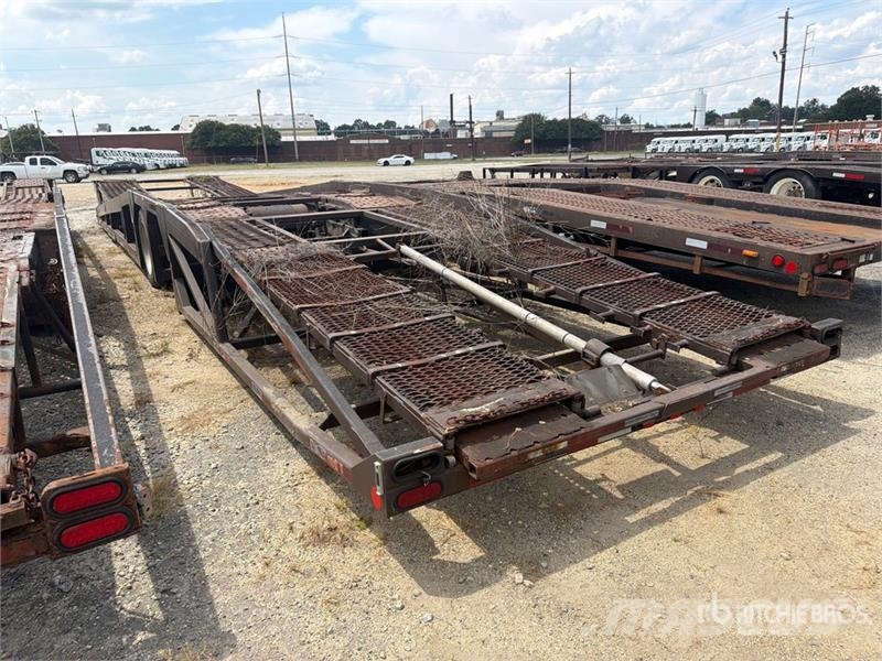 JM Trailer S114 T/A 3 Car Open Car Carrier Trailer Semirimorchi per il trasporto di veicoli