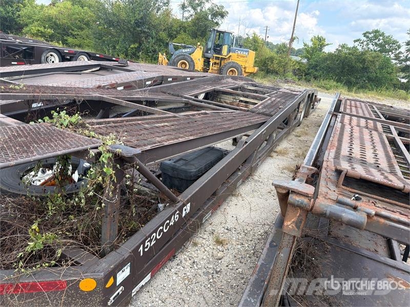 JM Trailer S114 T/A 3 Car Open Car Carrier Trailer Semirimorchi per il trasporto di veicoli