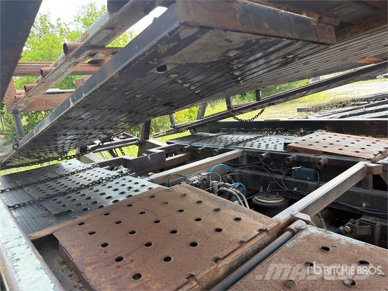 JM Trailer T/A 4 Car Car Carrier Trailer Semi-trailer til Autotransport