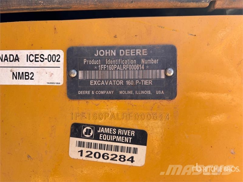 John Deere 160 P-Tier Raupenbagger
