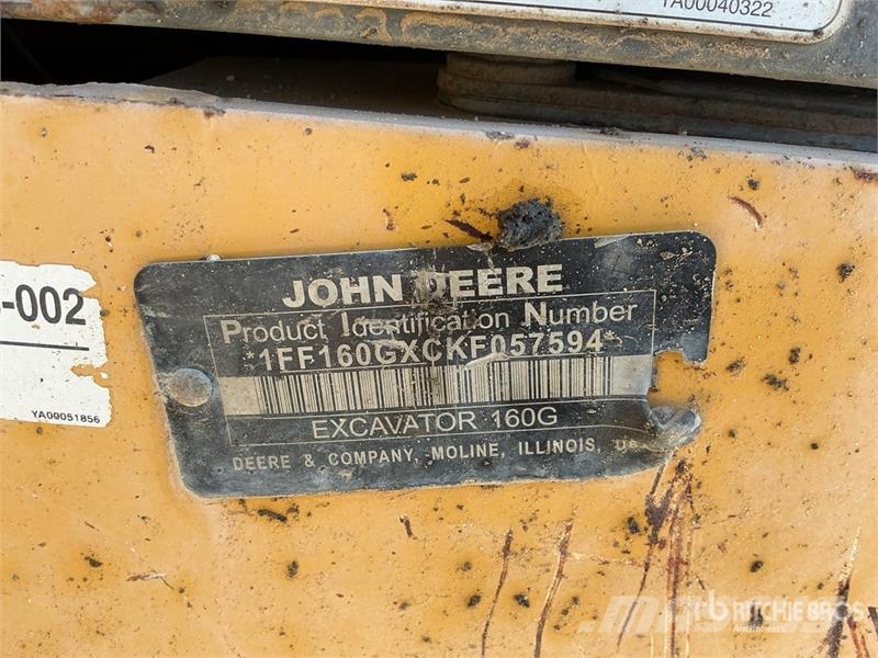 John Deere 160G LC Bagri goseničarji