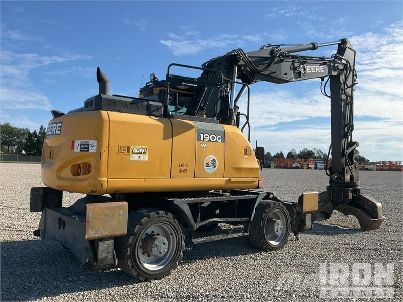 John Deere 190GW Wheel Excavator Колісні екскаватори