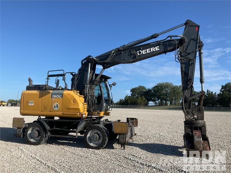 John Deere 190GW Wheel Excavator Колісні екскаватори