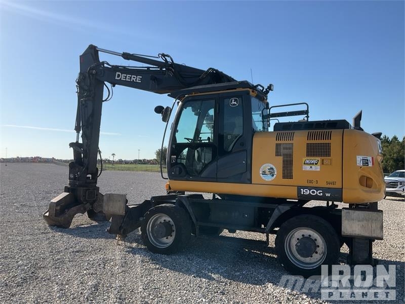 John Deere 190GW Wheel Excavator Колісні екскаватори