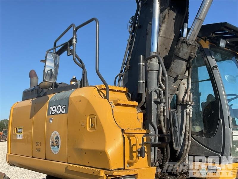 John Deere 190GW Wheel Excavator Колісні екскаватори