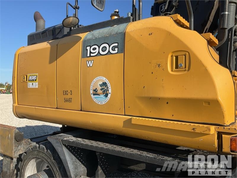 John Deere 190GW Wheel Excavator Колісні екскаватори