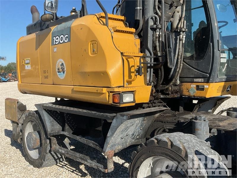 John Deere 190GW Wheel Excavator Колісні екскаватори
