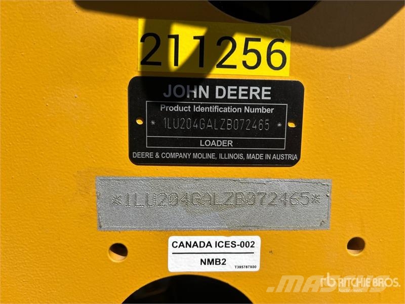 John Deere 204 G-Tier لوادر بعجل