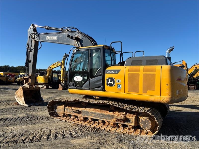 John Deere 210G LC Crawler excavators