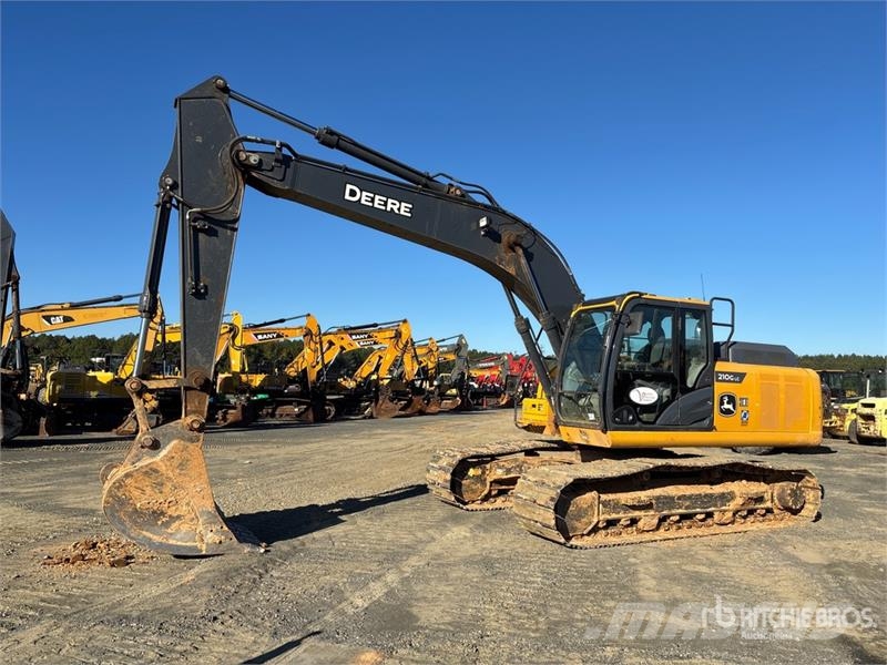 John Deere 210G LC Crawler excavators