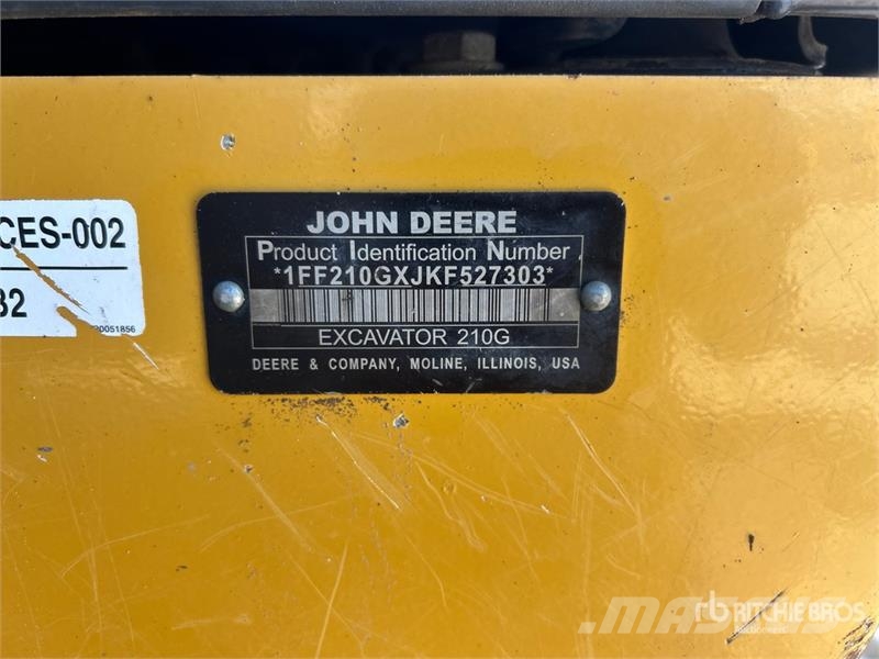 John Deere 210G LC Tracked Excavator 履带挖掘机