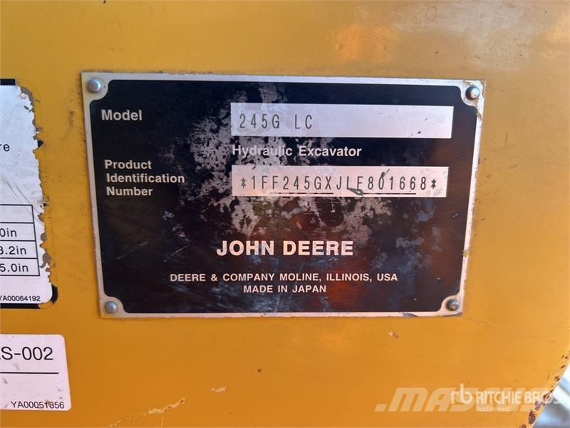 John Deere 245G LC Tracked Excavator Raupenbagger
