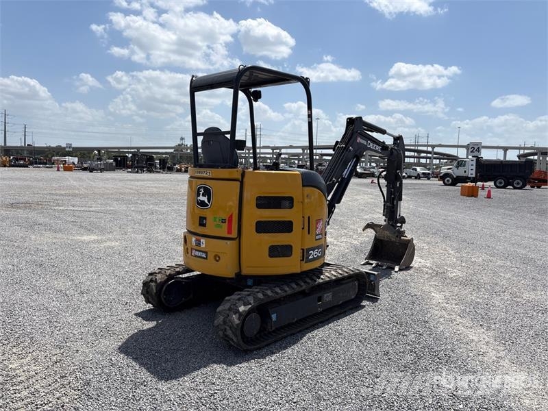 John Deere 26G Mini rýpadla < 7t