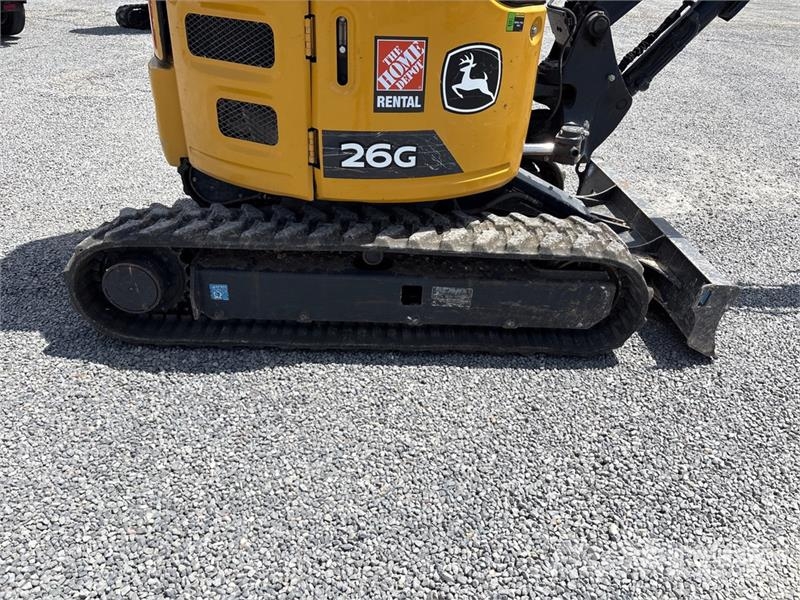 John Deere 26G Mini rýpadla < 7t