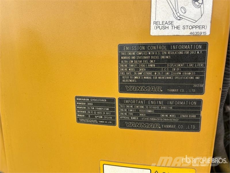 John Deere 27D Mini ekskavatori < 7 t