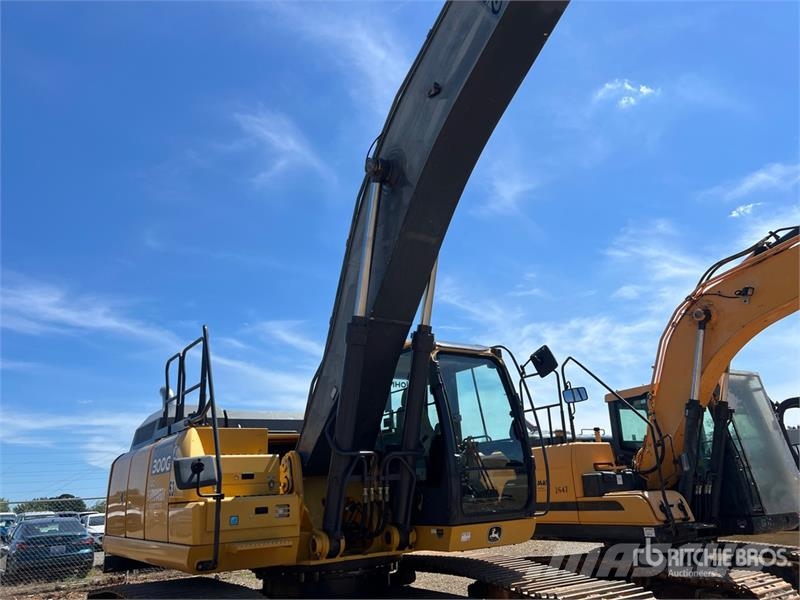 John Deere 300G LC Long Reach Tracked Excavator Paletli ekskavatörler