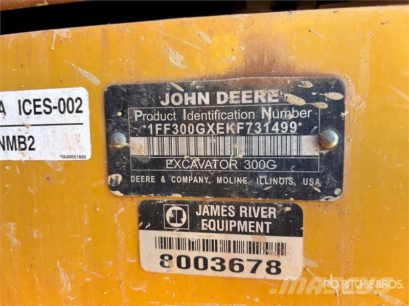 John Deere 300G LC Tracked Excavator 履带挖掘机