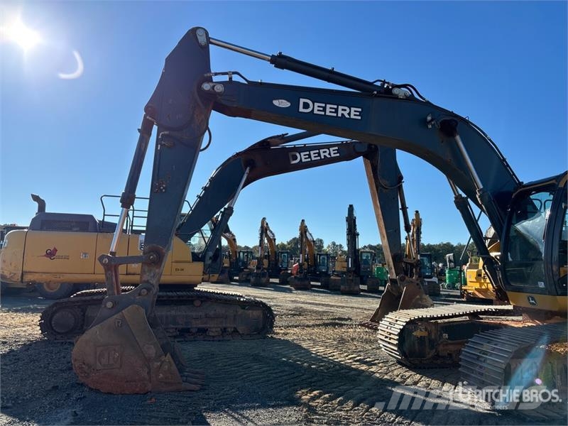 John Deere 300G LC Tracked Excavator Bagri goseničarji