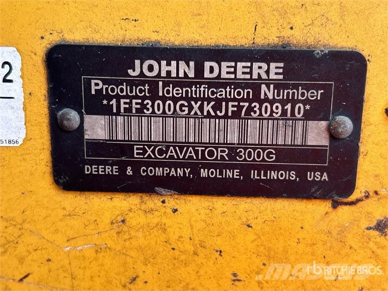 John Deere 300G LC Tracked Excavator Raupenbagger