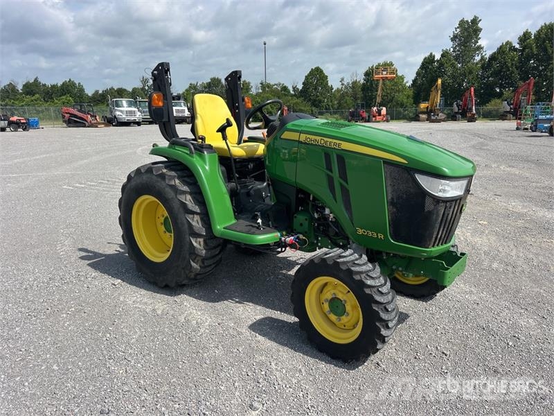 John Deere 3033R 4WD Utility Tractor Naudoti kompaktiški traktoriai