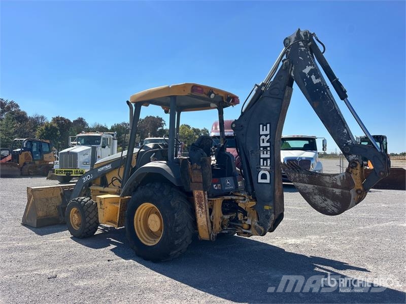 John Deere 310J 4x4 Backhoe Loader Kotrórakodók