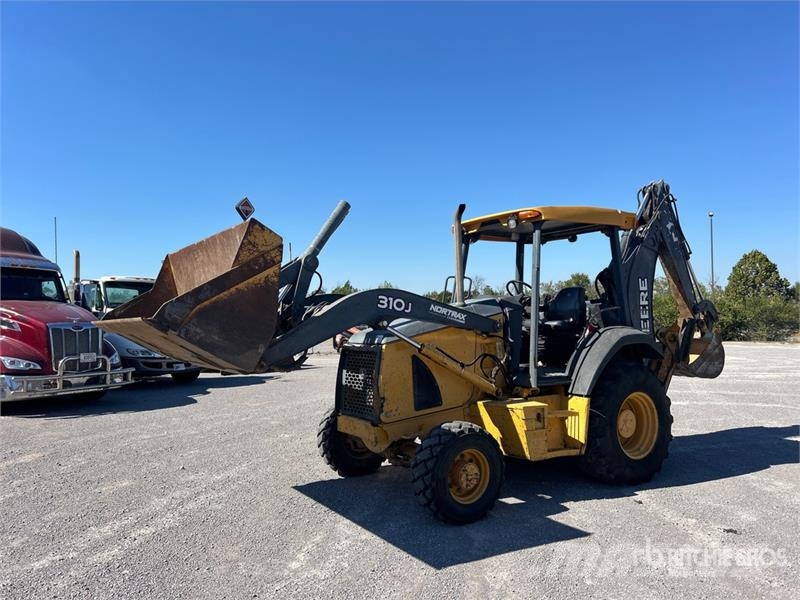 John Deere 310J 4x4 Backhoe Loader Kotrórakodók
