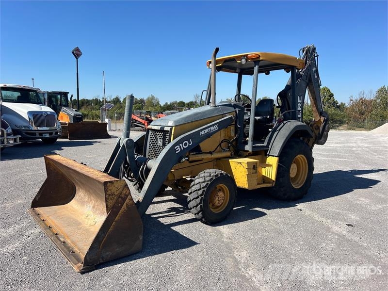 John Deere 310J 4x4 Backhoe Loader Kotrórakodók