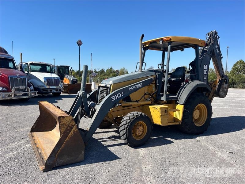 John Deere 310J 4x4 Backhoe Loader Kotrórakodók