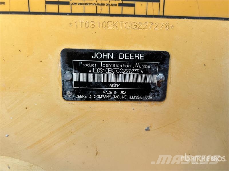 John Deere 310K EP 4x4 Backhoe Loader Baggerlader