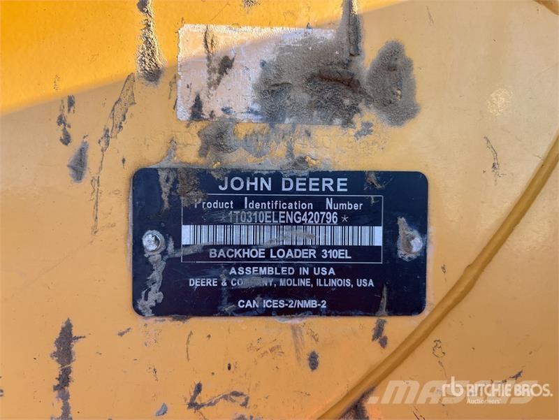 John Deere 310L EP 反鏟裝載機