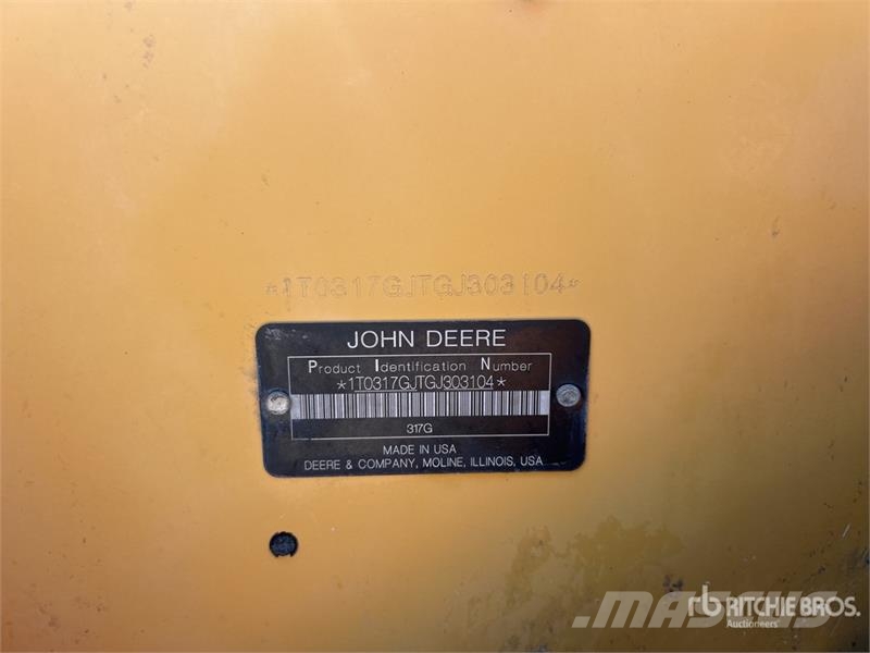 John Deere 317G Carregadoras de direcção deslizante