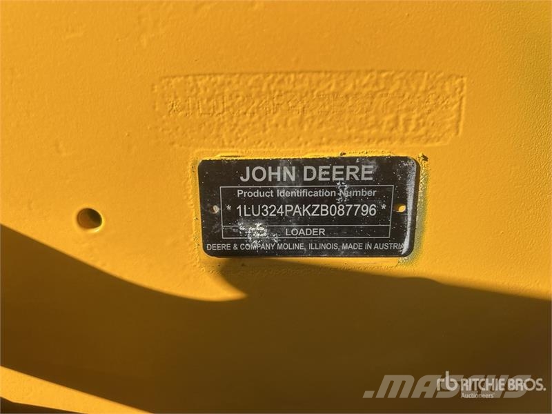 John Deere 324 P-Tier Wielladers