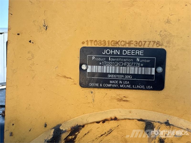 John Deere 331G Mini Pale Gommate