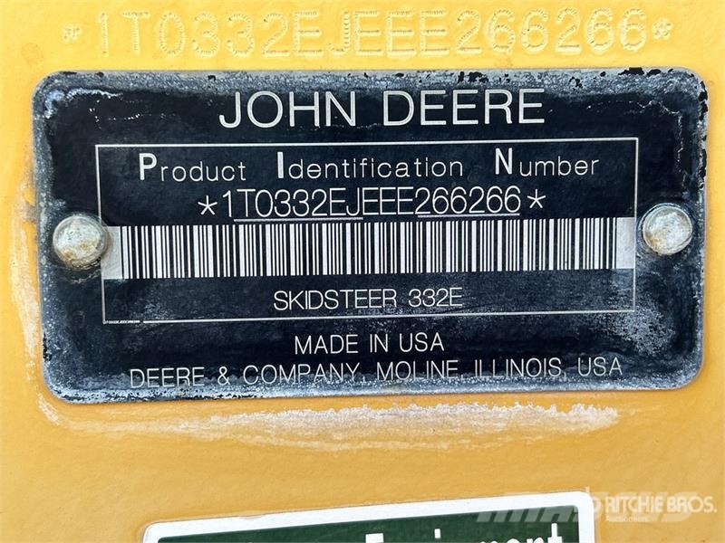 John Deere 332E Minicargadoras