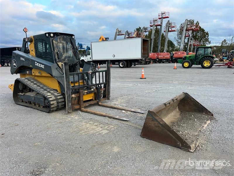John Deere 333G Lietoti riteņu kompaktiekrāvēji