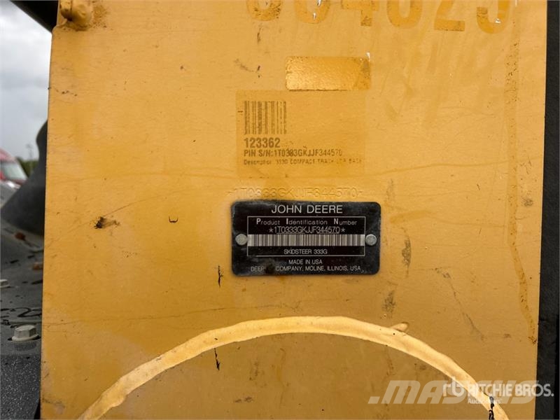 John Deere 333G Мини-погрузчики