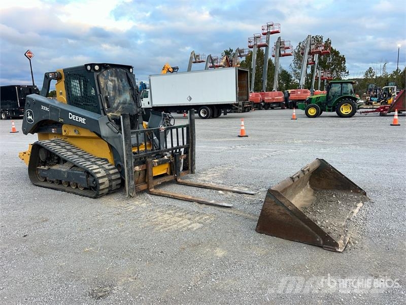 John Deere 333G Lietoti riteņu kompaktiekrāvēji