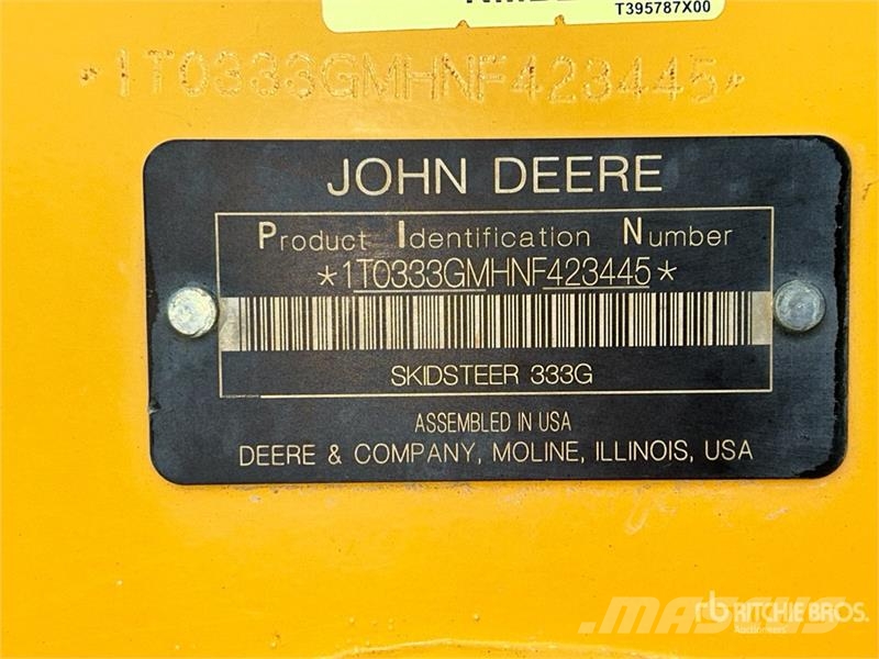 John Deere 333G Міні-навантажувачі