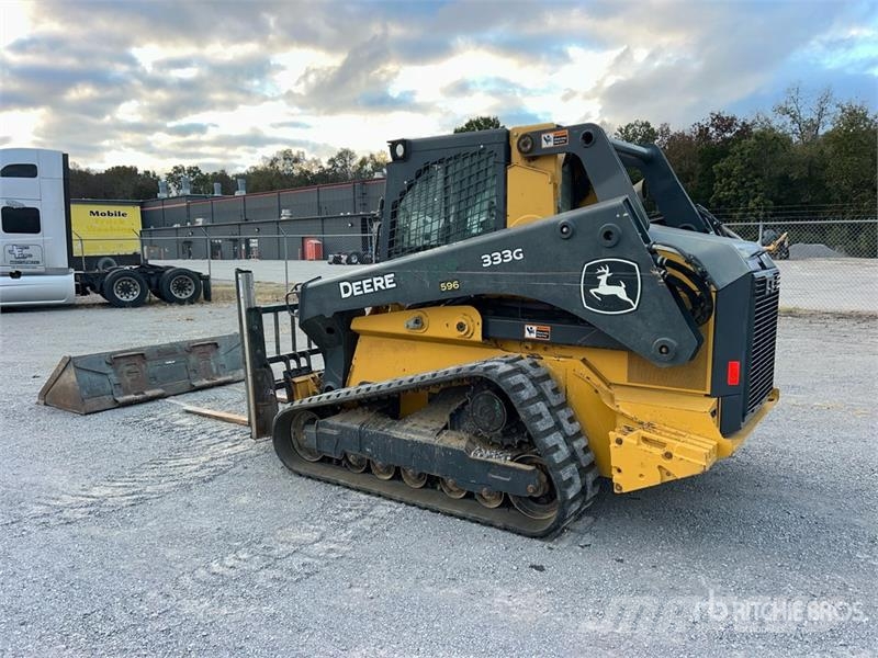 John Deere 333G Lietoti riteņu kompaktiekrāvēji