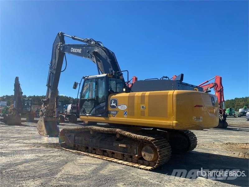 John Deere 350 P-Tier Pásové rýpadlá