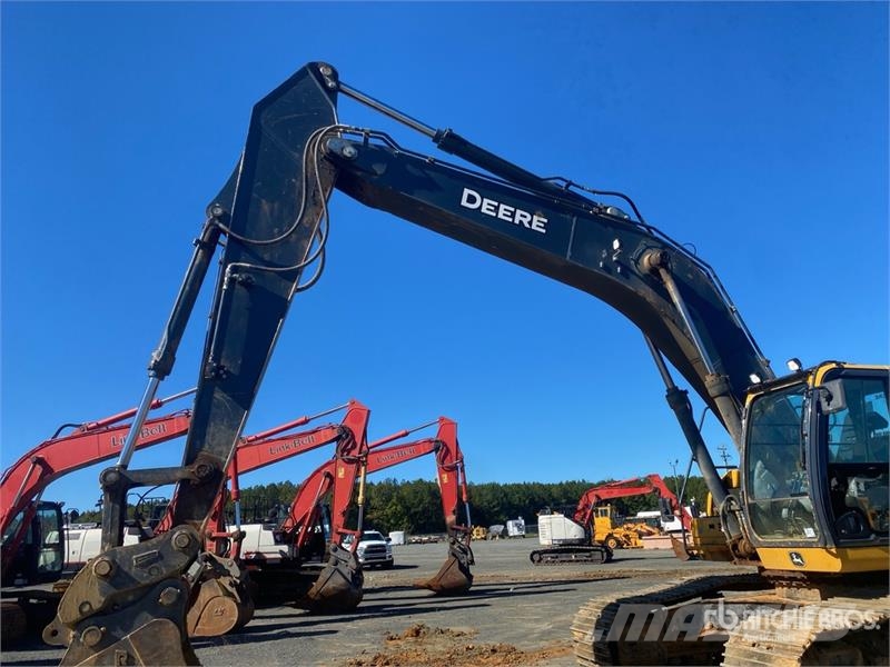John Deere 350 P-Tier Pásové rýpadlá