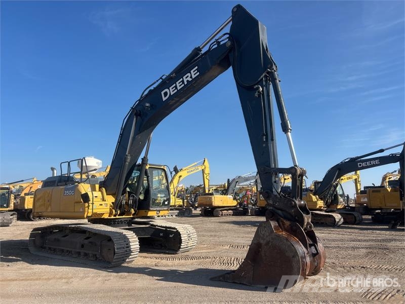 John Deere 350G LC Tracked Excavator Kāpurķēžu ekskavatori