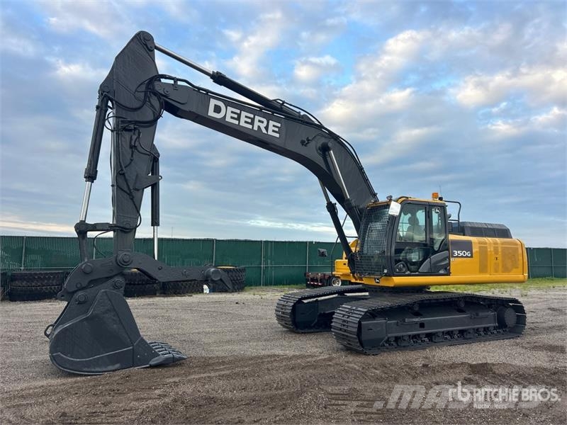 John Deere 350G LC Tracked Excavator حفارات زحافة