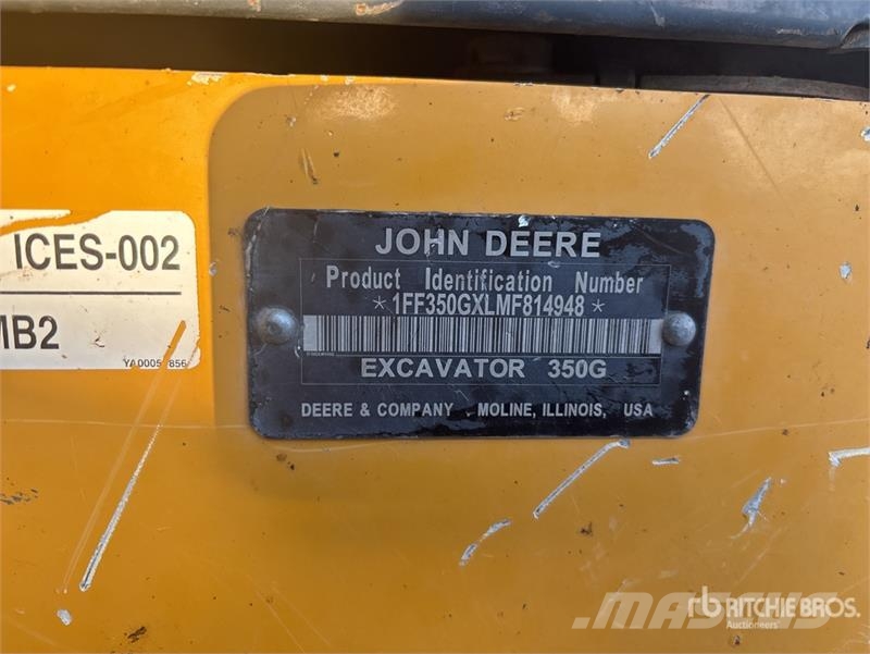 John Deere 350G LC Tracked Excavator Raupenbagger