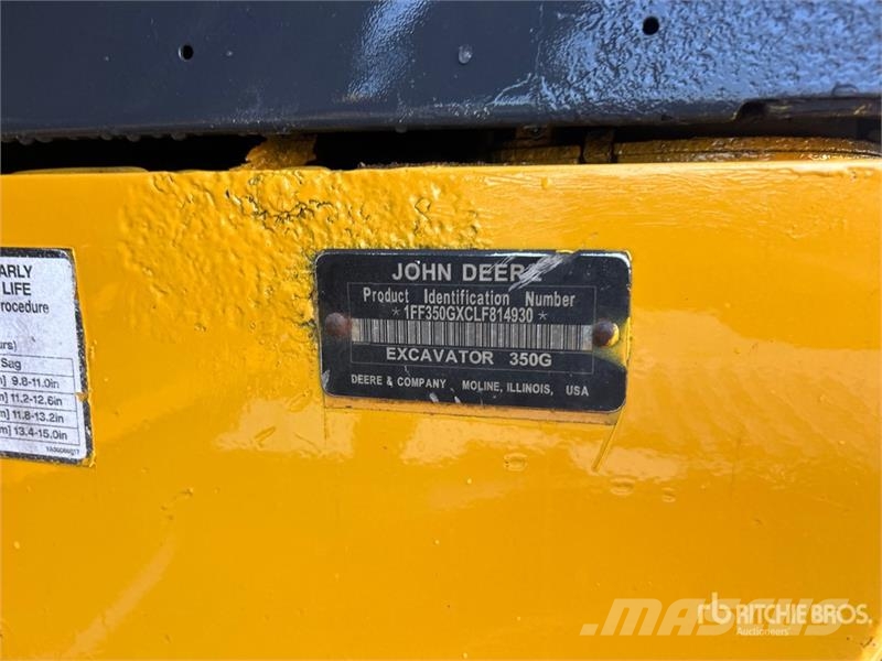 John Deere 350G LC Tracked Excavator حفارات زحافة