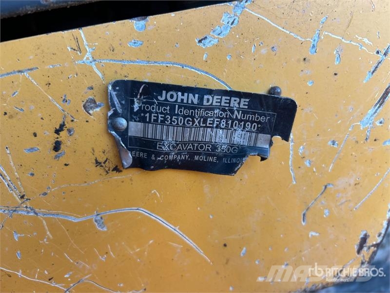John Deere 350G LC Tracked Excavator Roomikekskavaatorid