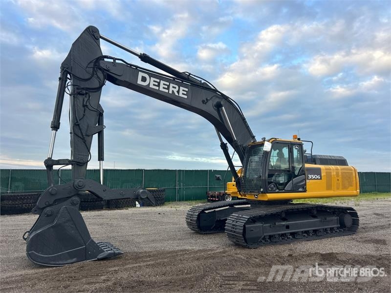 John Deere 350G LC Tracked Excavator حفارات زحافة