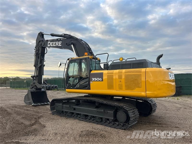 John Deere 350G LC Tracked Excavator حفارات زحافة